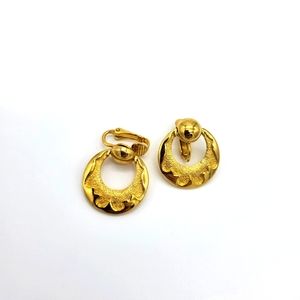Vintage celebrity clip on earrings
